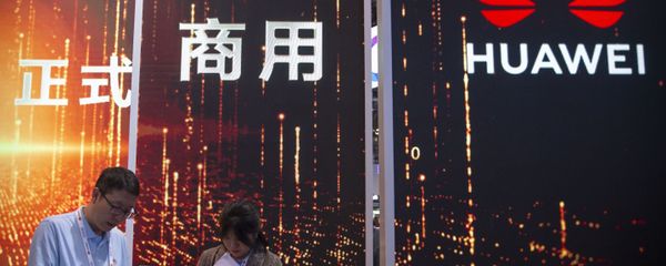 Huawei booth at the PT Expo technology conference in Beijing - Sputnik International
