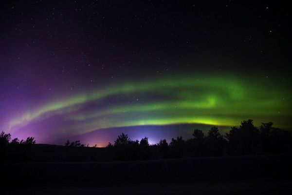 The northern lights in Murmansk Region, Russia. The northern lights in Murmansk Region, Russia. - Sputnik International