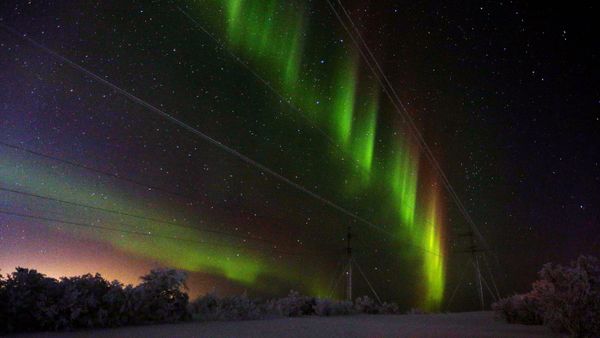 The northern lights in the Murmansk Oblast, Russia - Sputnik International