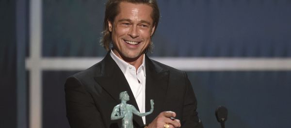Brad Pitt accepts the award for outstanding performance by a male actor in a supporting role for Once Upon a Time in Hollywood Brad Pitt accepts the award for outstanding performance by a male actor in a supporting role for Once Upon a Time in Hollywood - Sputnik International