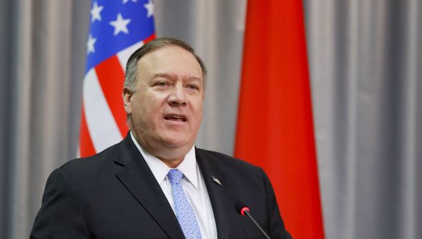 US Secretary of State Mike Pompeo in Minsk, Belarus - Sputnik International