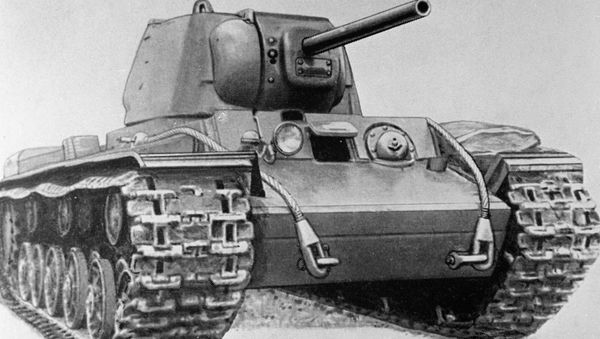 Reproduction of KV-1 heavy tank drawing from USSR Armoured Forces Museum collection - Sputnik International