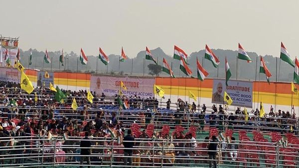 Enthusiasm among the People is clearly visible at the place where PM Shri @narendramodi  Ji will address a public meeting in Kokrajhar today, at an event to celebrate the signing of the Bodo Agreement - Sputnik International