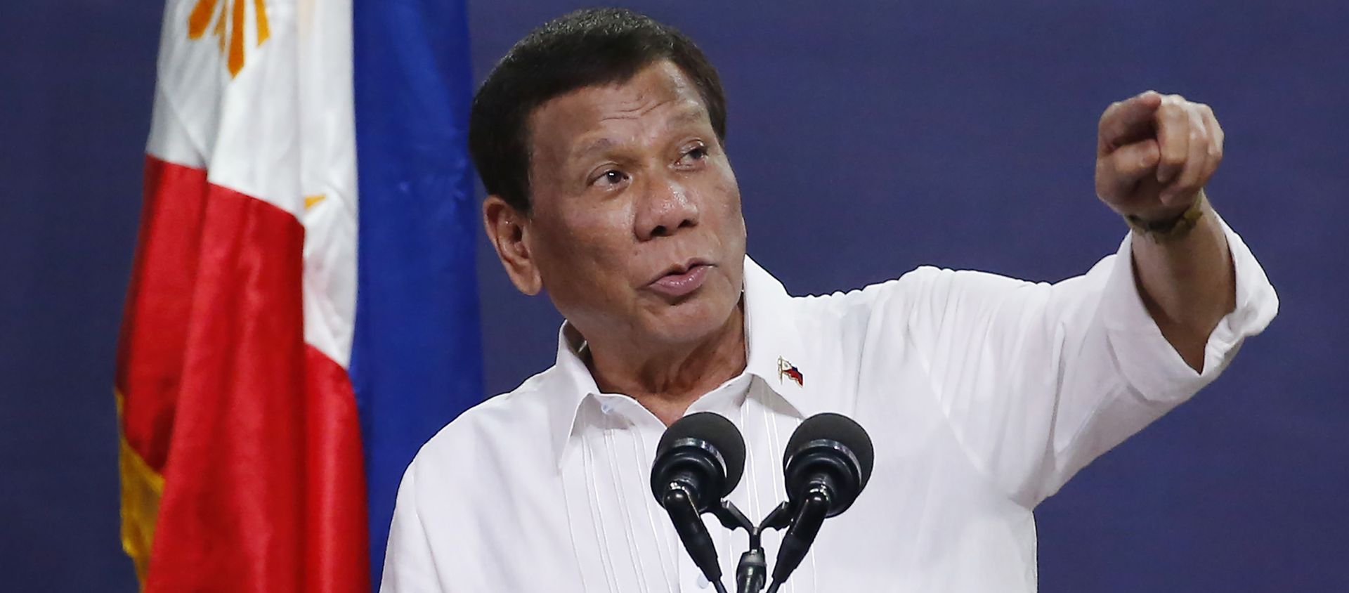 FILE - In this Aug. 27, 2019, file photo, Philippine President Rodrigo Duterte addresses land reform beneficiaries on the 31st year of the implementation of the Comprehensive Agrarian Reform Program (CARP) in suburban Quezon city, northeast of Manila, Philippines. A spokesman said Thursday, Oct. 17, 2019 FILE - In this Aug. 27, 2019, file photo, Philippine President Rodrigo Duterte addresses land reform beneficiaries on the 31st year of the implementation of the Comprehensive Agrarian Reform Program (CARP) in suburban Quezon city, northeast of Manila, Philippines. A spokesman said Thursday, Oct. 17, 2019 - Sputnik International, 1920, 16.07.2020