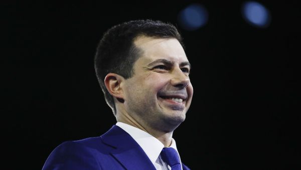 Democratic presidential candidate former South Bend, Ind., Mayor Pete Buttigieg - Sputnik International