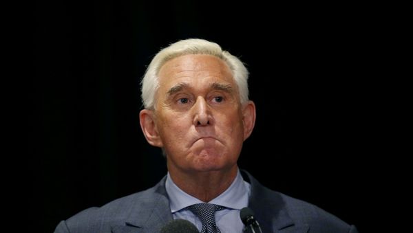 Roger Stone, longtime ally of U.S. President Donald Trump,  holds a news conference in Washington - Sputnik International