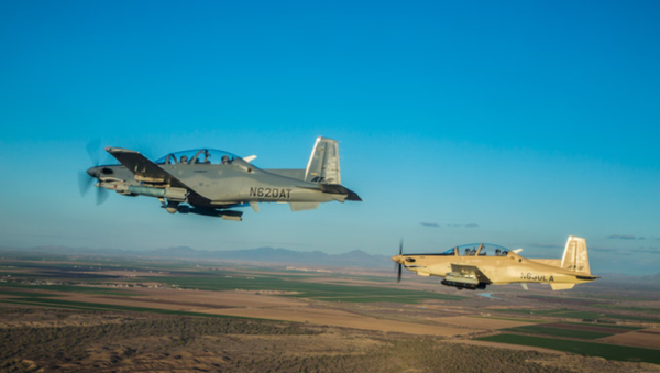 Textron AT-6 Wolverine Light Attack Aircraft - Sputnik International