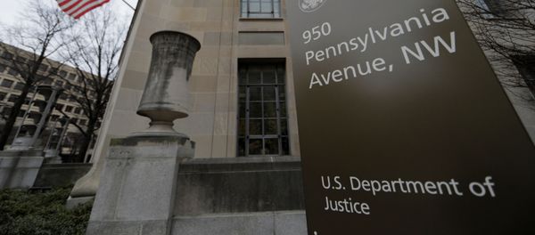 The U.S. Department of Justice building is seen in Washington, U.S., February 1, 2018. The U.S. Department of Justice building is seen in Washington, U.S., February 1, 2018. - Sputnik International