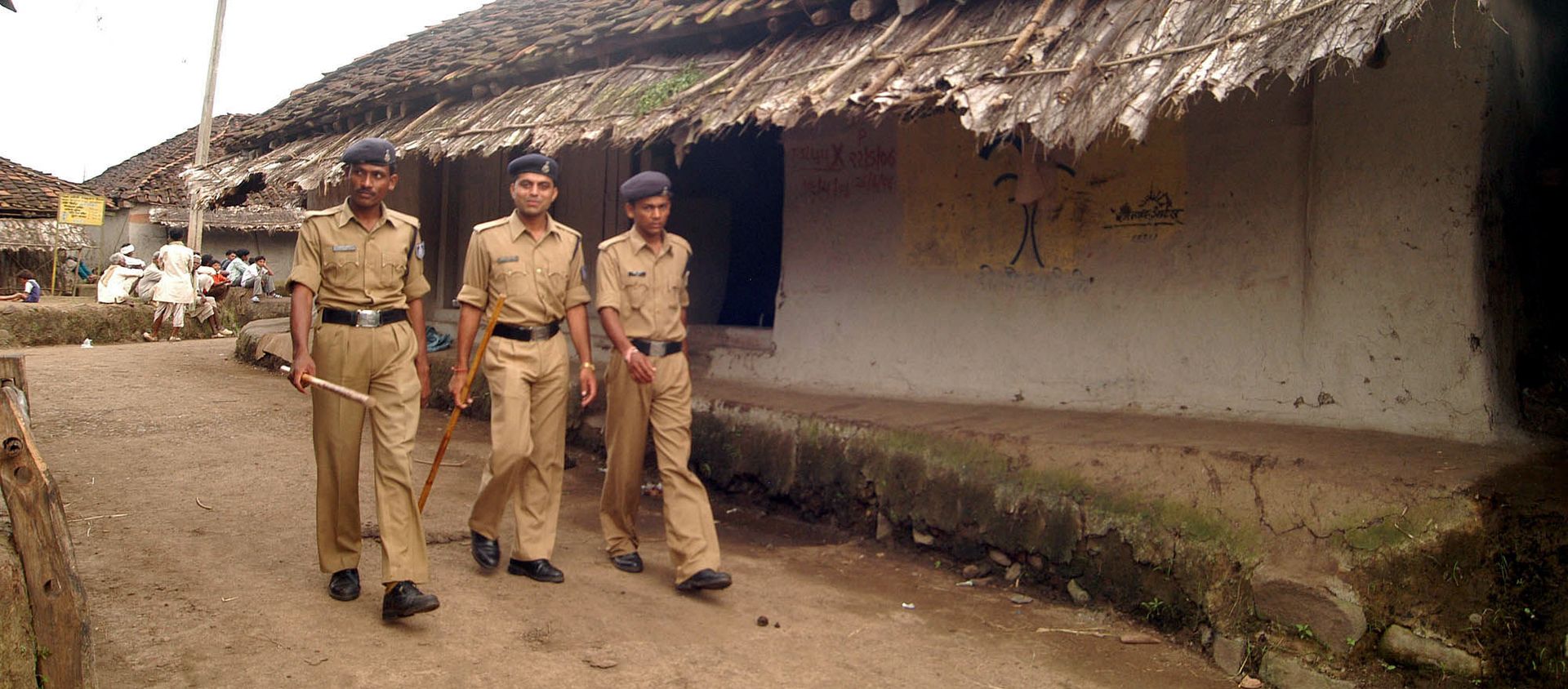 Police personnel patrol the village  in the central Indian state of Madhya Pradesh (File) - Sputnik International, 1920, 25.05.2021
