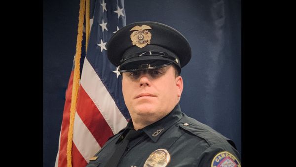 Officer Jake Perry of the Camden Police Department  - Sputnik International