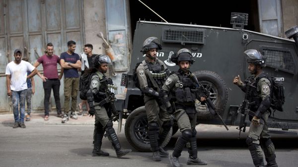 Israeli border police officers - Sputnik International