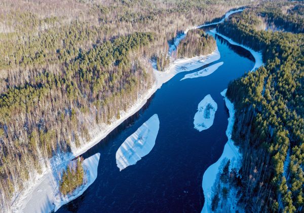 The Shuya River in the Republic of Karelia The Shuya River in the Republic of Karelia - Sputnik International
