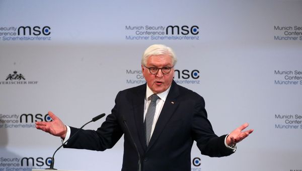 German President Frank-Walter Steinmeier speaks during the Munich Security Conference in Munich, Germany February 14, 2020.  - Sputnik International