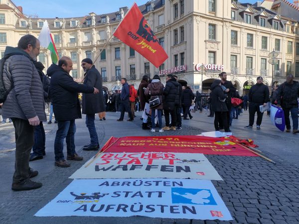 Photo: Peace Activists Rally Against Munich Security Conference 'Warmongers' in Bavarian Capital Photo: Peace Activists Rally Against Munich Security Conference 'Warmongers' in Bavarian Capital - Sputnik International