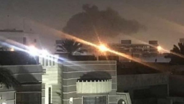 Rockets landed near the US embassy in Iraq, 16 February 2020 - Sputnik International