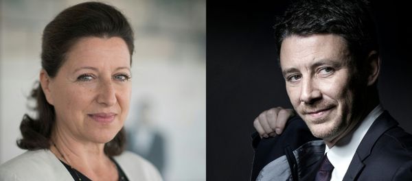 This combination of pictures created on February 16, 2020 shows French Minister for Solidarity and Health Agnes Buzyn (L) posing in her office during a photo session in Paris, on September 17, 2018, and LREM political movement's spokesperson Benjamin Griveaux posing during a photo session on October 14, 2016 in Paris - Sputnik International