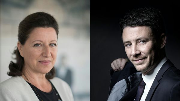 This combination of pictures created on February 16, 2020 shows French Minister for Solidarity and Health Agnes Buzyn (L) posing in her office during a photo session in Paris, on September 17, 2018, and LREM political movement's spokesperson Benjamin Griveaux posing during a photo session on October 14, 2016 in Paris - Sputnik International