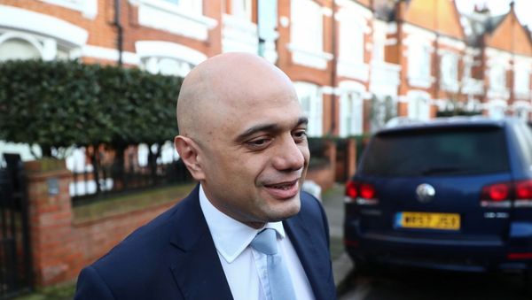 Former Chancellor of the Exchequer Sajid Javid leaves his home in London, Britain February 14, 2020.  - Sputnik International