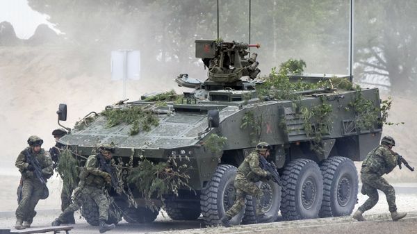 NATO soldiers of Croatia at the Training Range in Pabrade, Lithuania - Sputnik International