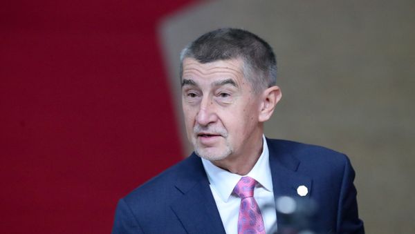Czech Republic's Prime Minister Andrej Babiš at the Europa building in Brussels - Sputnik International
