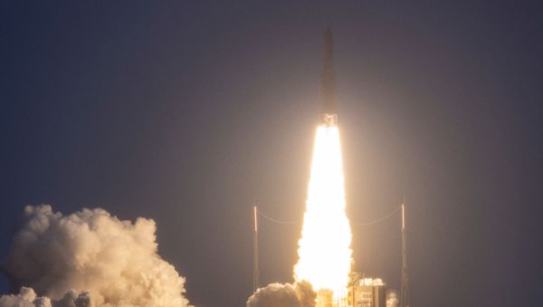 An Ariane 5 rocket at the European Space Center in French Guiana, on January 16, 2020 - Sputnik International
