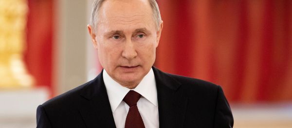 Russian President Vladimir Putin attends a ceremony for newly appointed foreign ambassadors to Russia, at the Kremlin in Moscow, Russia, February 5, 2020 Russian President Vladimir Putin attends a ceremony for newly appointed foreign ambassadors to Russia, at the Kremlin in Moscow, Russia, February 5, 2020 - Sputnik International