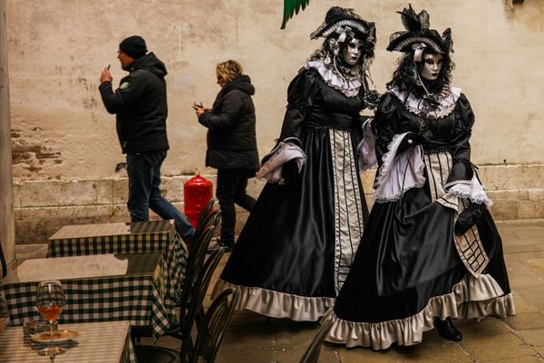 Participants in the Venice carnival-2020 - Sputnik International