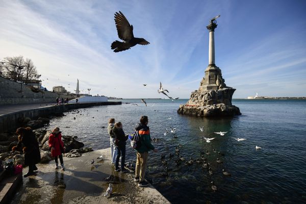Monument to the Sunken Ships in Sevastopol - Sputnik International