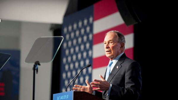 Democratic presidential candidate Mike Bloomberg holds a campaign rally in Salt Lake City, Utah, U.S., 20 February 2020. Democratic presidential candidate Mike Bloomberg holds a campaign rally in Salt Lake City, Utah, U.S., 20 February 2020. - Sputnik International