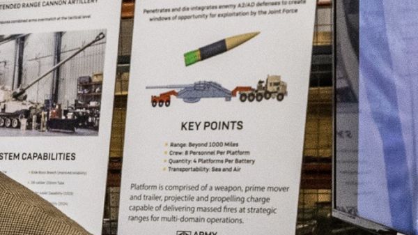 Image of the new SLRC gun either accidentally or purposely leaked by the US Army on Twitter. Image of the new SLRC gun either accidentally or purposely leaked by the US Army on Twitter. - Sputnik International