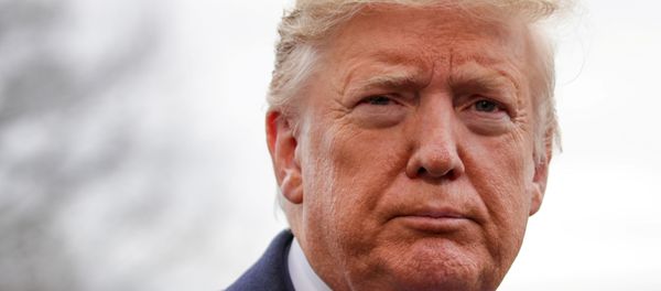 U.S. President Donald Trump speaks to reporters as he departs for travel to North Carolina from Washington - Sputnik International