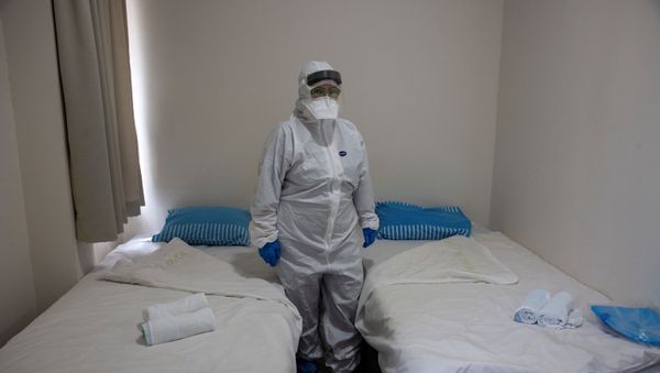 Israeli Professor Galia Rahavm at the Chaim Sheba Medical Centre at Tel Hashomer in Ramat Gan, Israel - Sputnik International