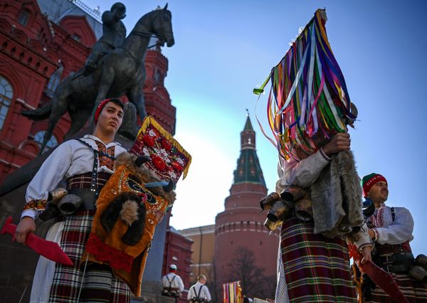 Opening of the 'Moskovskaya Maslenitsa' festival in Moscow Opening of the 'Moskovskaya Maslenitsa' festival in Moscow - Sputnik International