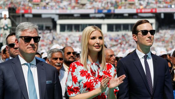 U.S. White House senior advisors Ivanka Trump and Jared Kushner - Sputnik International