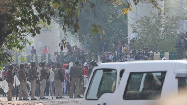 Protests in Delhi Protests in Delhi - Sputnik International