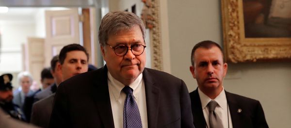 U.S. Attorney General William Barr leaves after attending a lunch meeting with Senate Republicans on Capitol Hill in Washington, U.S., February 25 - Sputnik International