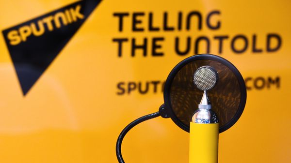 Radio Sputnik studio at the St. Petersburg International Economic Forum (SPIEF) 2017. - Sputnik International