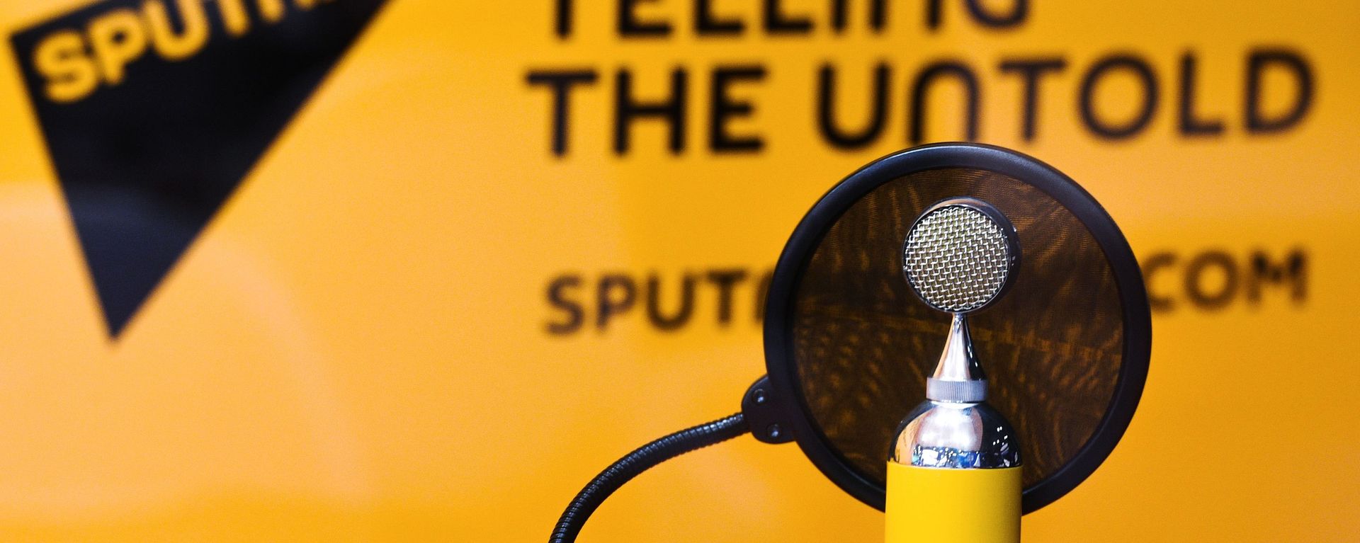 Radio Sputnik studio at the St. Petersburg International Economic Forum (SPIEF) 2017. Radio Sputnik studio at the St. Petersburg International Economic Forum (SPIEF) 2017. - Sputnik International, 1920, 13.09.2023