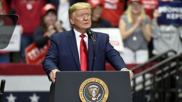 President Donald Trump in Charlotte, N.C. - Sputnik International