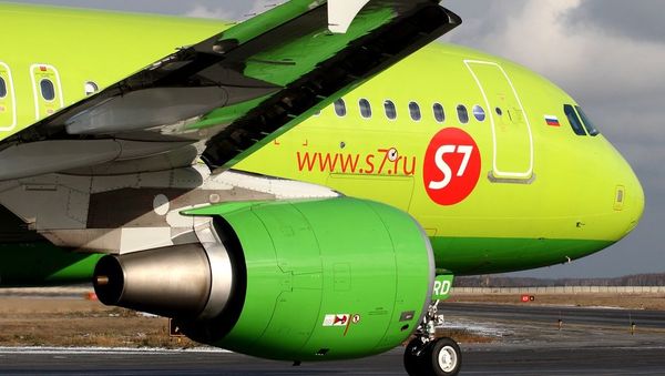 Airbus A320-214, S7 - Sputnik International
