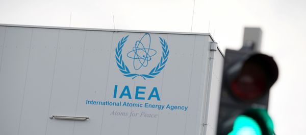  Logo of the International Atomic Energy Agency (IAEA) on the building of the IAEA laboratories in Seibersdorf, near Vienna - Sputnik International