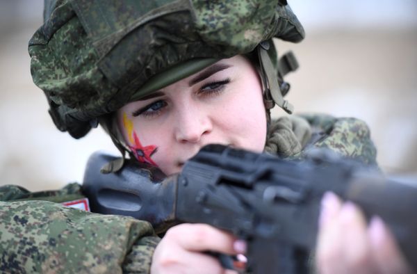 Camouflage Ladies: Military Beauty Pageant in Russia Camouflage Ladies: Military Beauty Pageant in Russia - Sputnik International