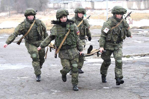 Camouflage Ladies: Military Beauty Pageant in Russia Camouflage Ladies: Military Beauty Pageant in Russia - Sputnik International