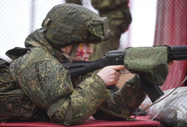 Camouflage Ladies: Military Beauty Pageant in Russia Camouflage Ladies: Military Beauty Pageant in Russia - Sputnik International