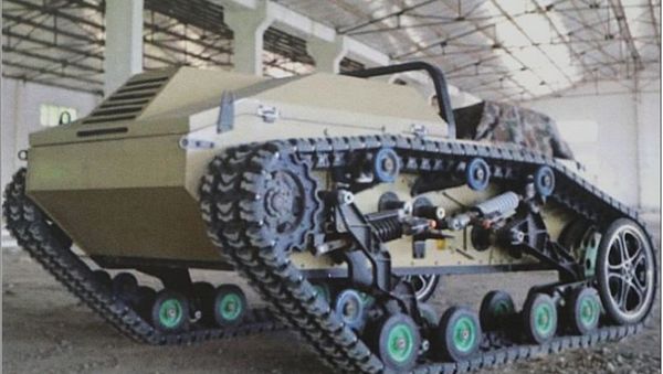 Mule-200 Unmanned Ground Vehicle - Sputnik International
