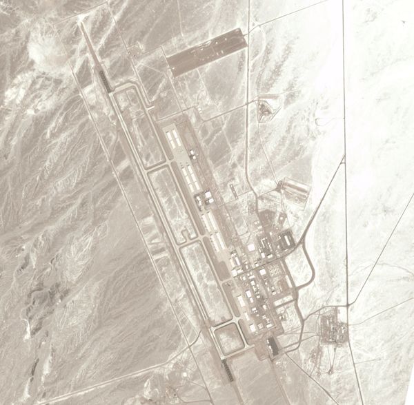 Photo: Satellite Captures Re-Emergence of Mysterious Vehicles at Top Secret US Air Base Photo: Satellite Captures Re-Emergence of Mysterious Vehicles at Top Secret US Air Base - Sputnik International