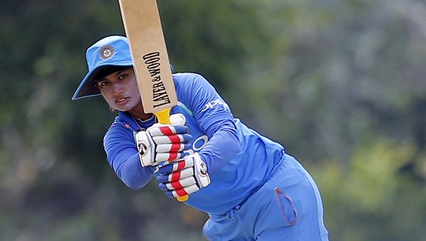 India's Mithali Raj plays a shot against Sri Lanka during their third women's one day international cricket in Katunayake, Sri Lanka, Sunday, Sept. 16, 2018 - Sputnik International
