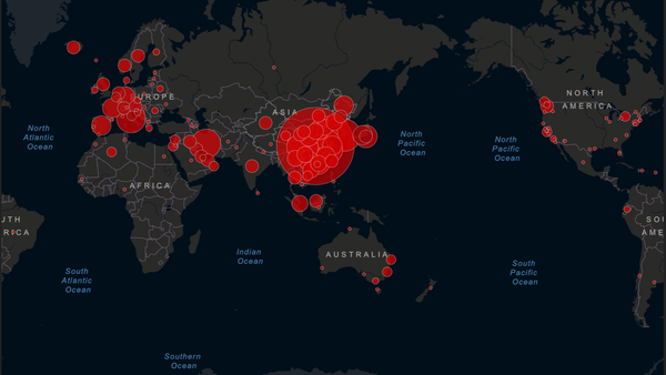 Coronavirus COVID-19 Global Cases by Johns Hopkins CSSE 5 March 2019 - Sputnik International