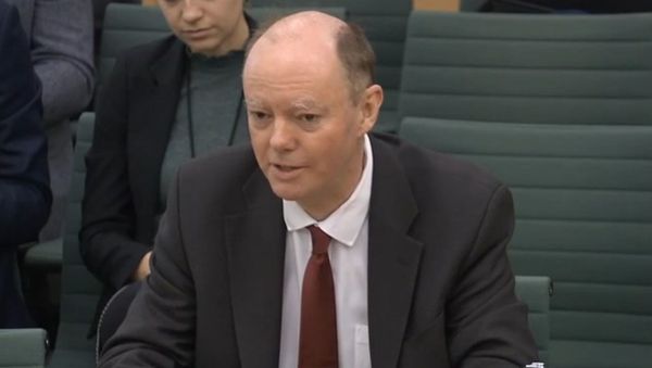 Professor Chris Whitty, UK's Chief Medical Adviser Professor Chris Whitty, UK's Chief Medical Adviser - Sputnik International