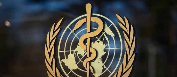 A photo taken on 24 February 2020 shows the logo of the World Health Organization (WHO) at their headquarters in Geneva. - Fears of a global coronavirus pandemic deepened on Monday as new deaths and infections in Europe, the Middle East and Asia triggered more drastic efforts to stop people travelling. A photo taken on 24 February 2020 shows the logo of the World Health Organization (WHO) at their headquarters in Geneva. - Fears of a global coronavirus pandemic deepened on Monday as new deaths and infections in Europe, the Middle East and Asia triggered more drastic efforts to stop people travelling. - Sputnik International